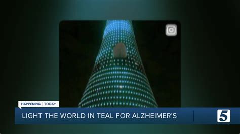 L.A. landmarks to light up in teal for Alzheimer's awareness
